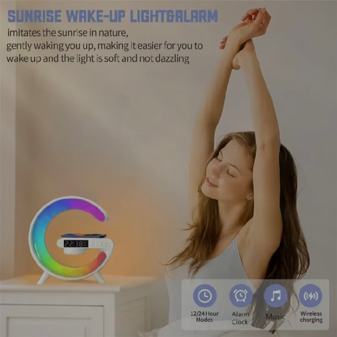 Vynolux™ Smart G-Light - 4-in-1 RGB Atmosphere Lamp & Wireless Charger