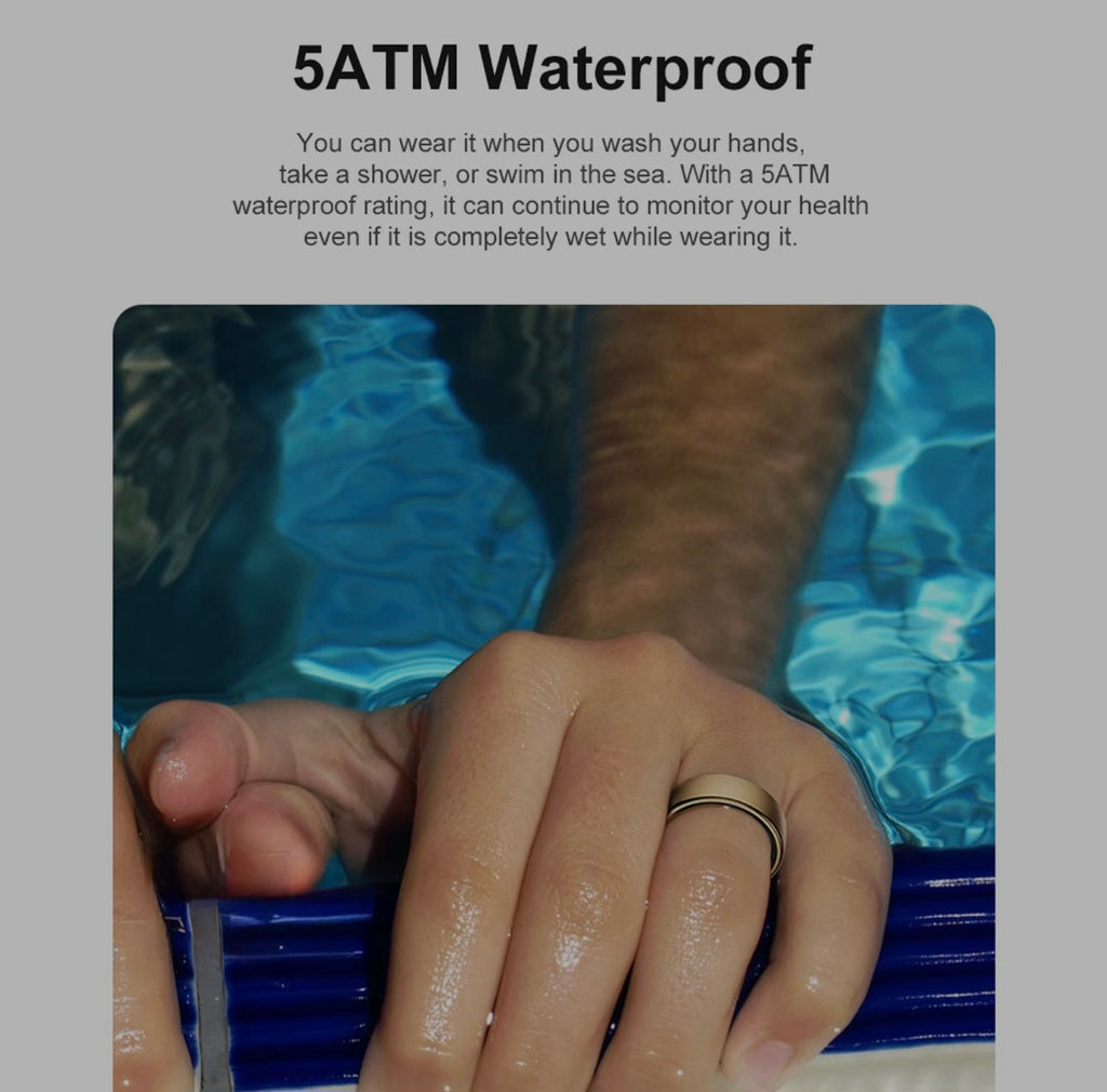 Vynolux™ Smart Health Ring - Advanced Wellness & Sleep Tracker